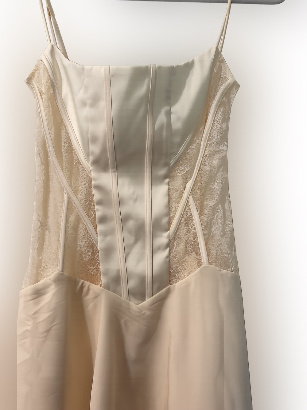 Oh Polly Ivory Lace Corset Babydoll Mini Dress
Size US 4
Coquette|Fairycore - Picture 3 of 7